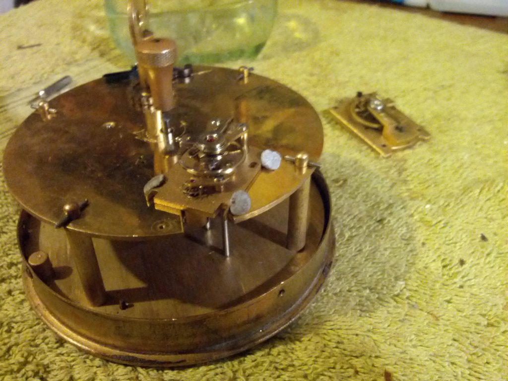 Clock repair How to fit a platform escapement to a carriage clock or