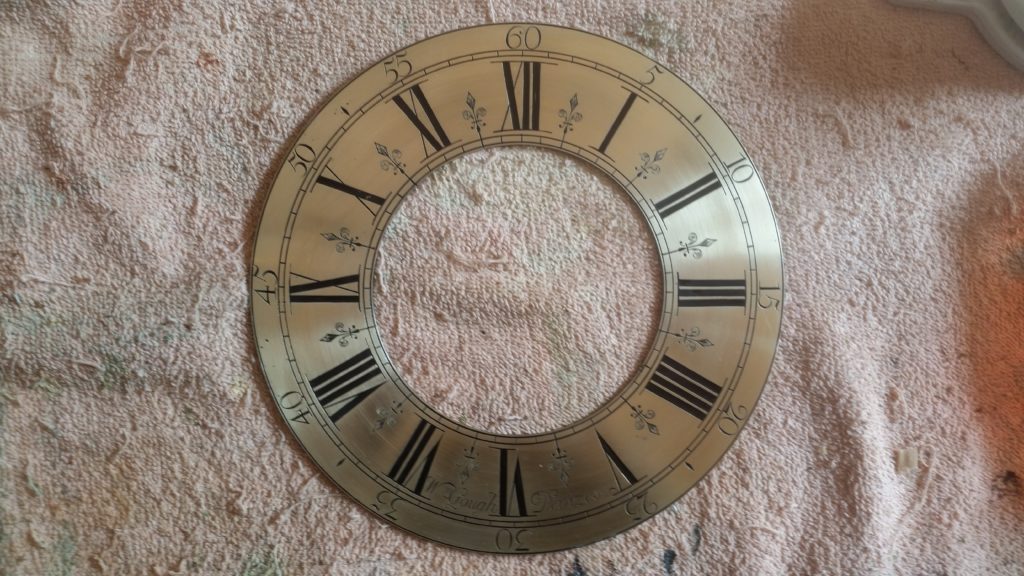 Part II Gough Grandfather Clock Chapter Ring Restoration Braintree